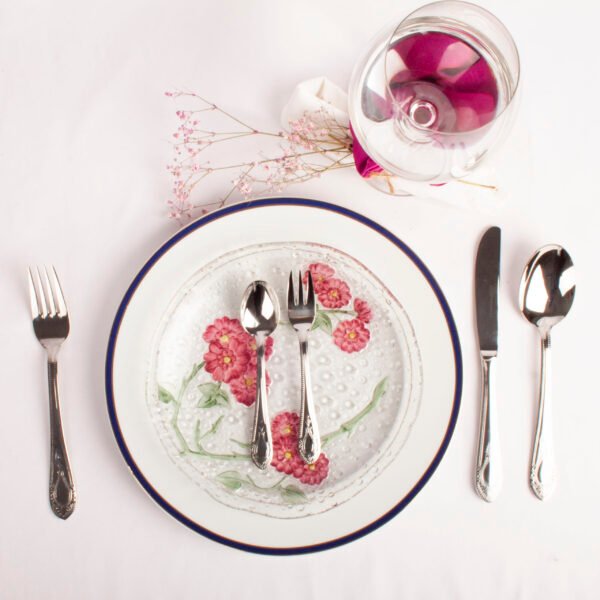 Set de Cubiertos de Menú (30 piezas) Toscana 1285 Acero Inoxidable para 6 Comensales, Diseño Elegante