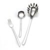 trento-pasta-cubiertos-presentacion.jpg Set de Cubiertos para Pasta Trento (18 Piezas) Acero Inoxidable Pulido Espejo, 6 Tenedores, 6 Cucharas, 1 Cucharón, 2 Platos, 1 Ensaladera y 2 Boles